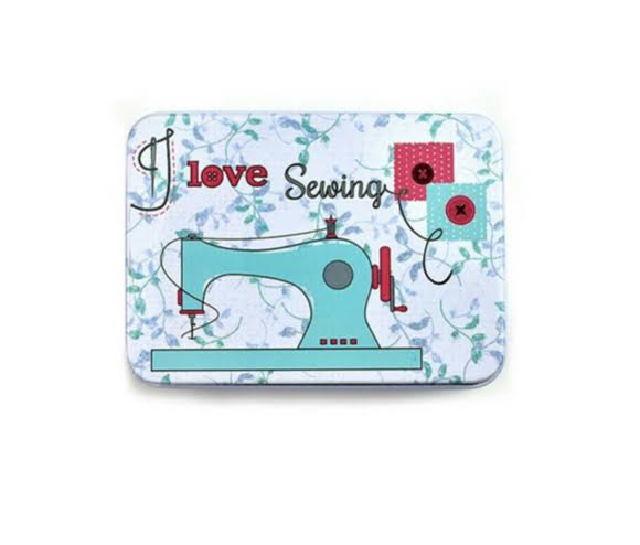 Metal Tin Box(Sewing theme)