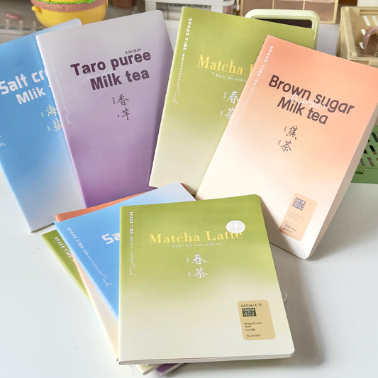 Boba Tea Notebooks