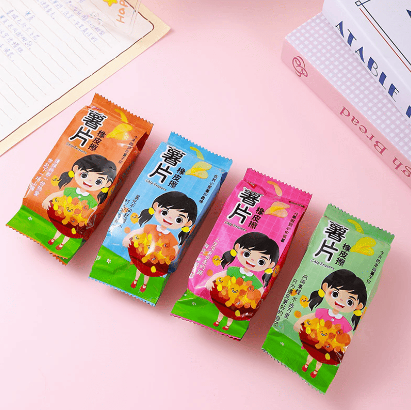 Chips Eraser Pack