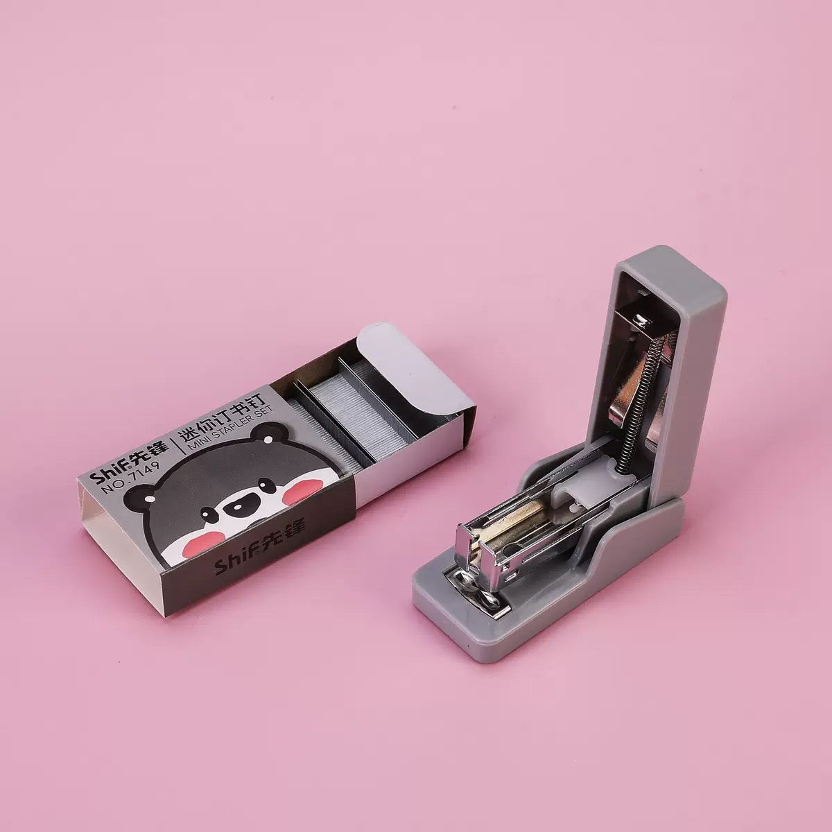 Cute Bear Stapler Set