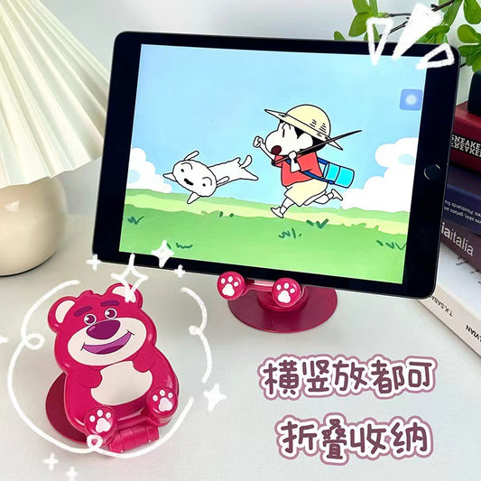 Cute Cartoon Mobile Phone + Tab Holder
