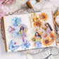 Vintage Floral Sticker Box
