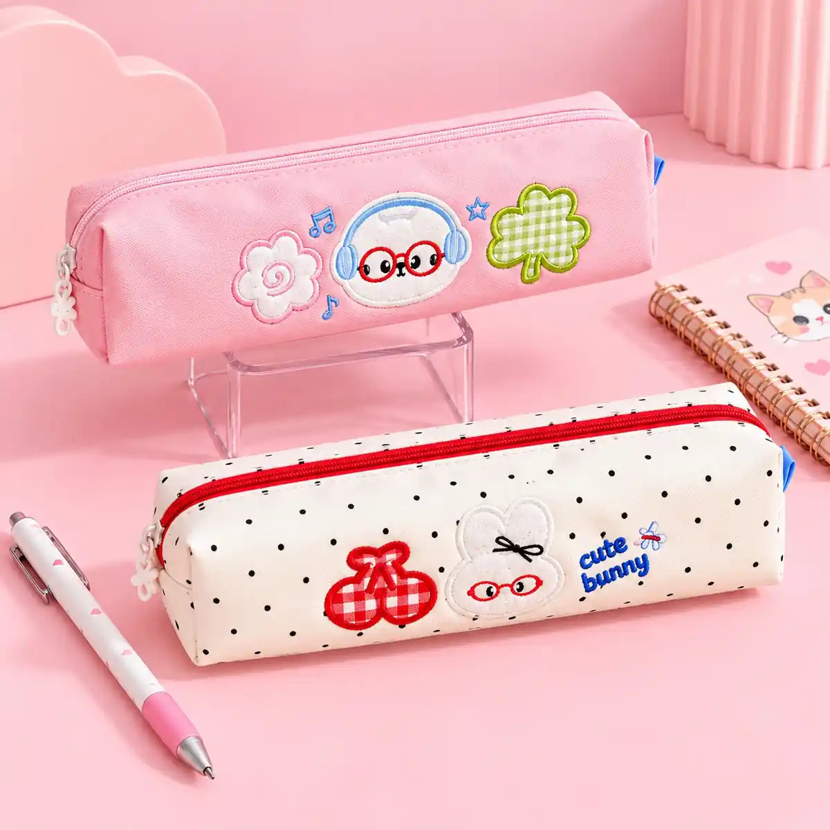 Happy Bunny Pencil Case