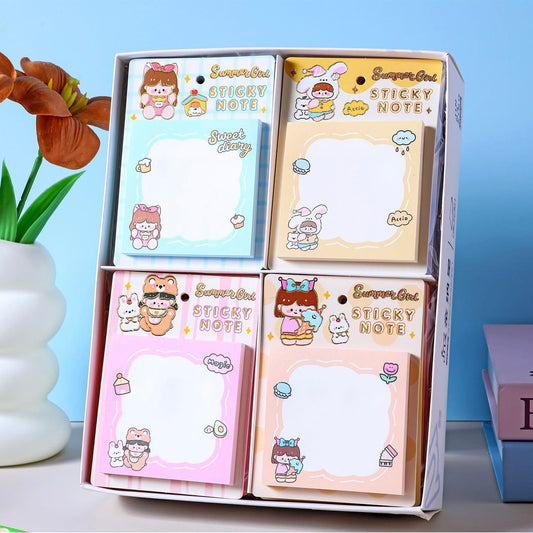 Kawaii Sticky Note w Pen