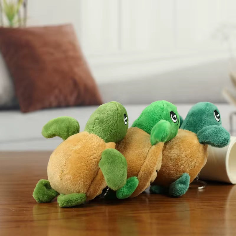 Turtle Plush Keychain