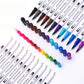 Dual Tip Brush Pens