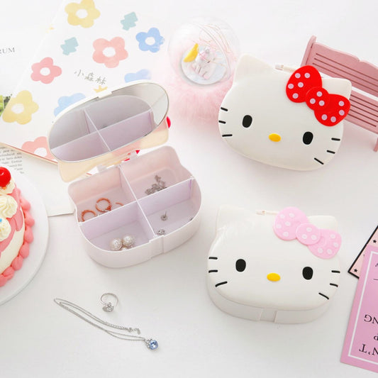 Hello Kitty Storage Box W Mirror