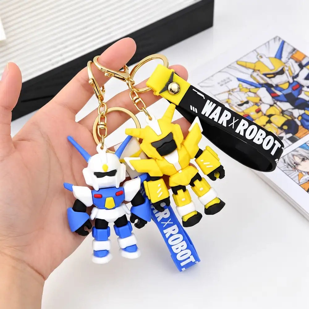 Robot Warrior Keychain