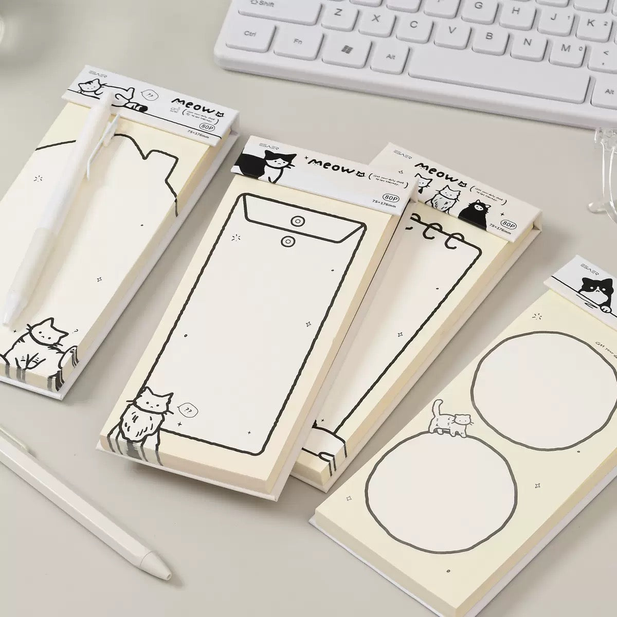 Cozy Kitty Memo Pad