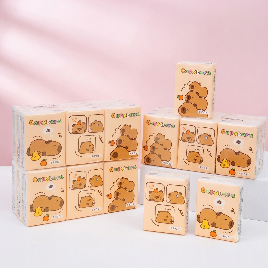 Capybara Mini Tissue Pack