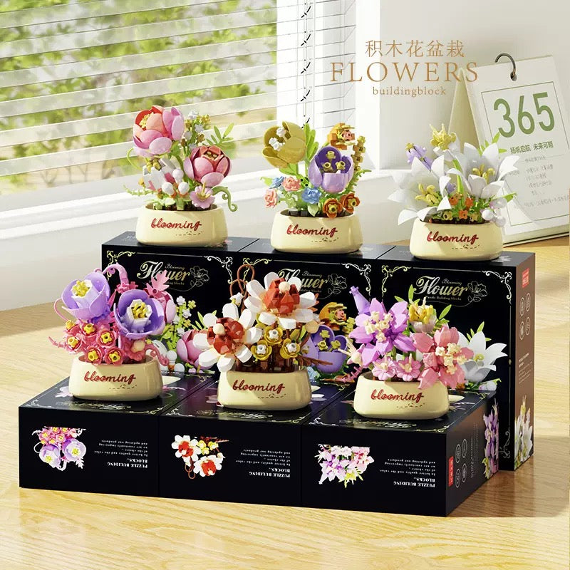 Floral Lego Set
