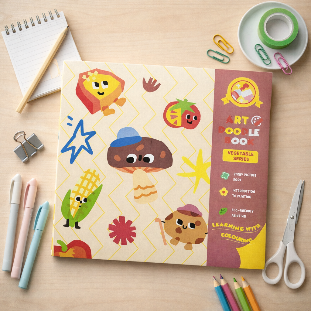 Art Doodle Coloring Book