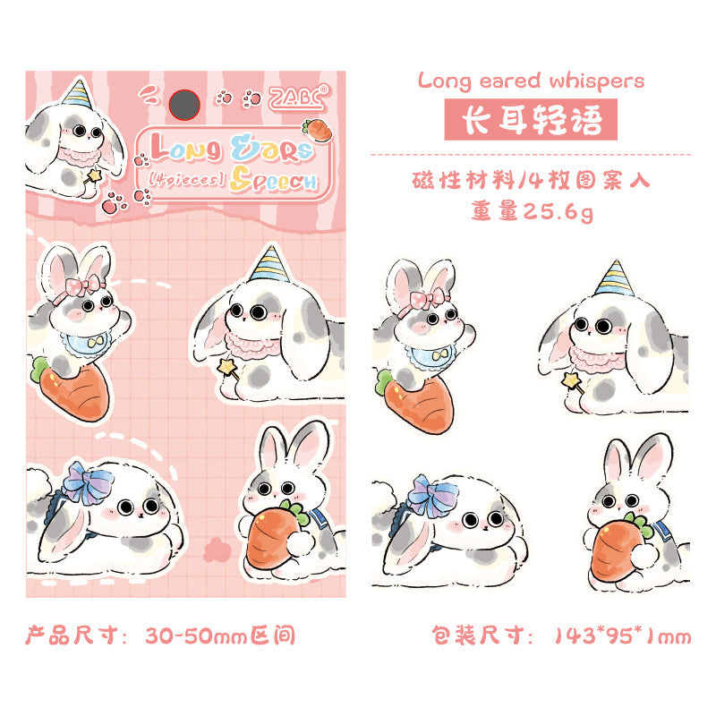 Kawaii Magnetic Bookmark