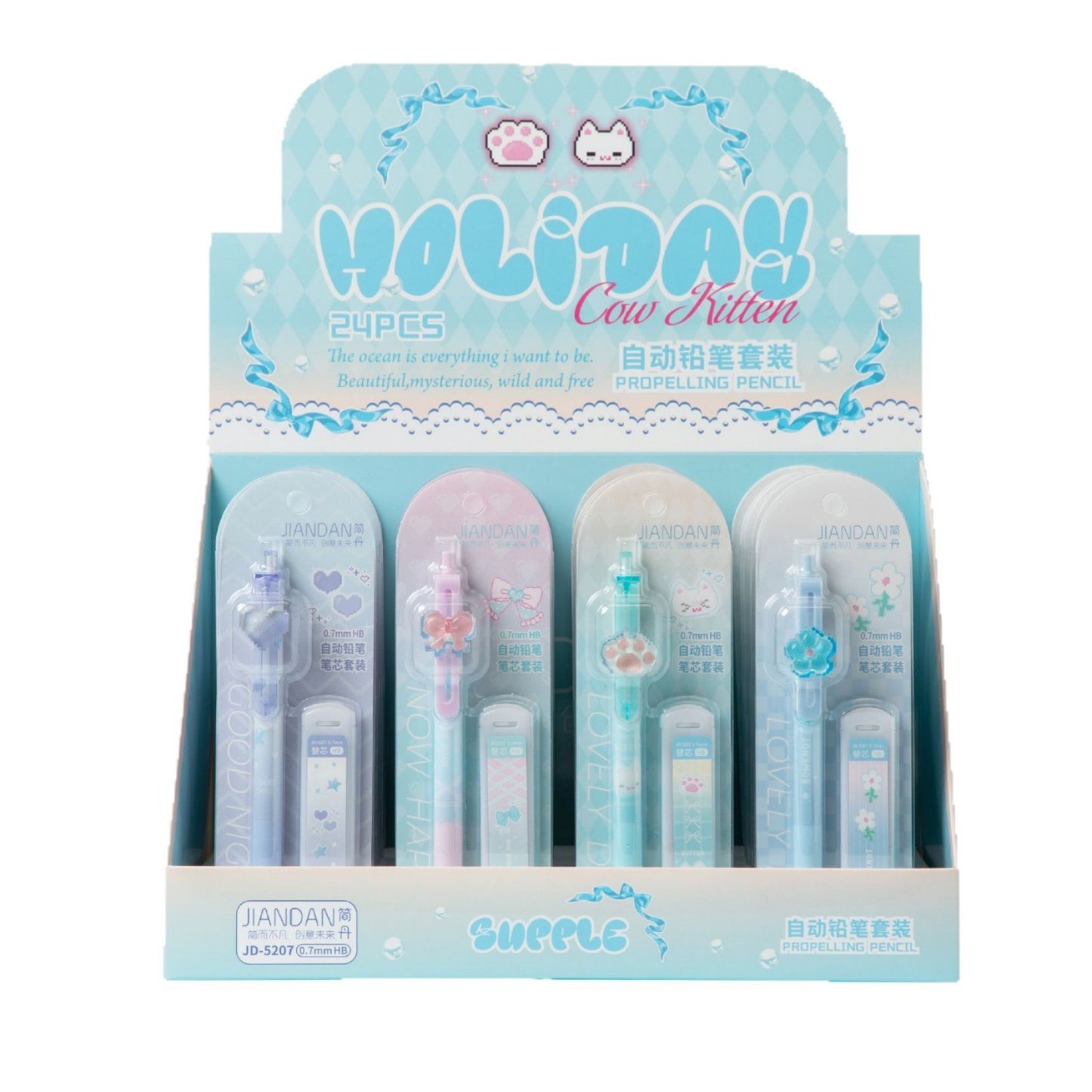 Paw Kitten Mechanical Pencil Kit