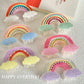Mini Rainbow Claw Clip