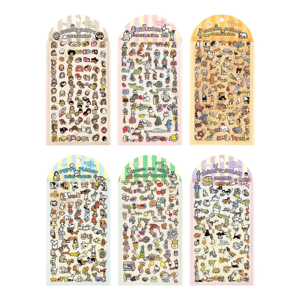 Mini World Sticker Pack