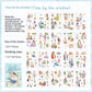 Girly Happy Moments Sticker Book