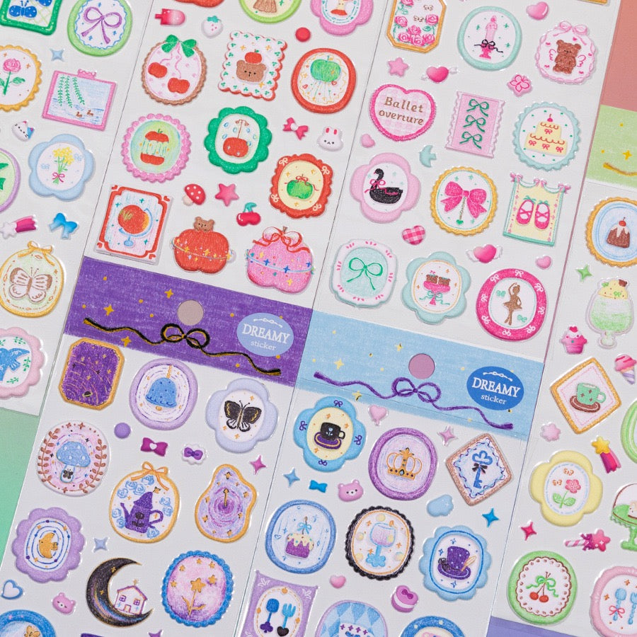 Dreamy Puffy Sticker Sheet