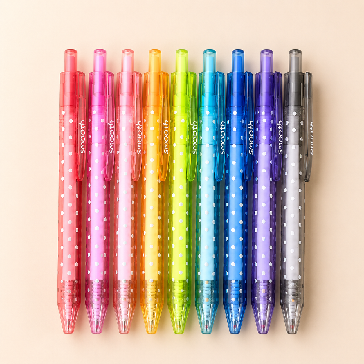 Polka Dot Color Gel Pen