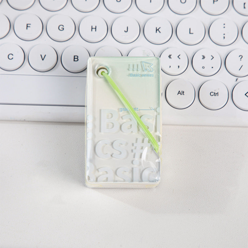 Mini Acrylic String Notebook