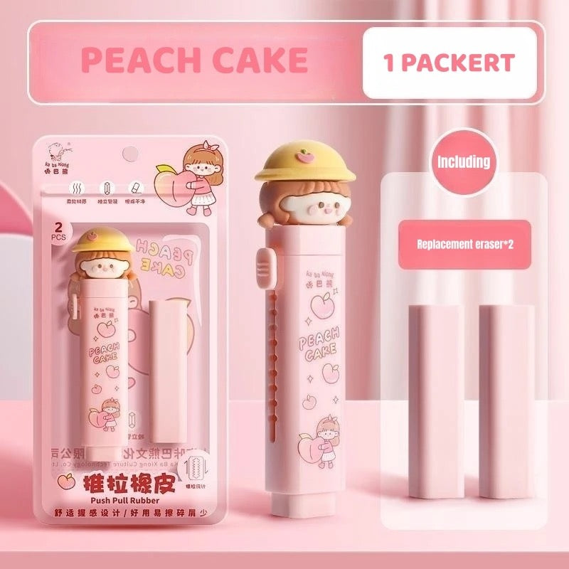 Peachy Girl Eraser