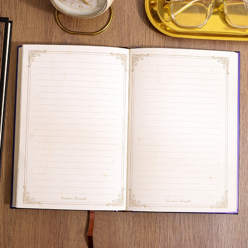Vintage Voyage Hardcover Diary
