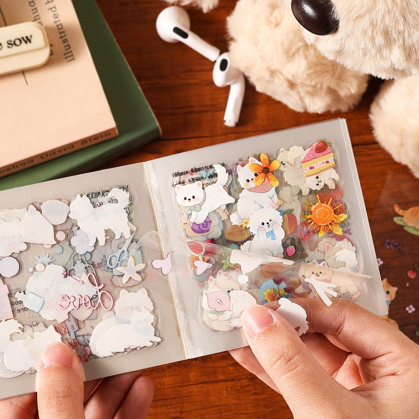 Cute Animal Mini Stickerbook
