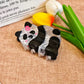 Premium Mini Panda Hair Clip