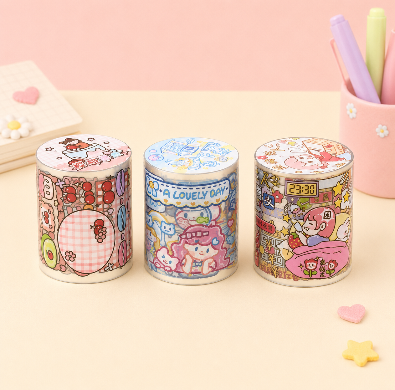 Kawaii Mini Pet Washitape