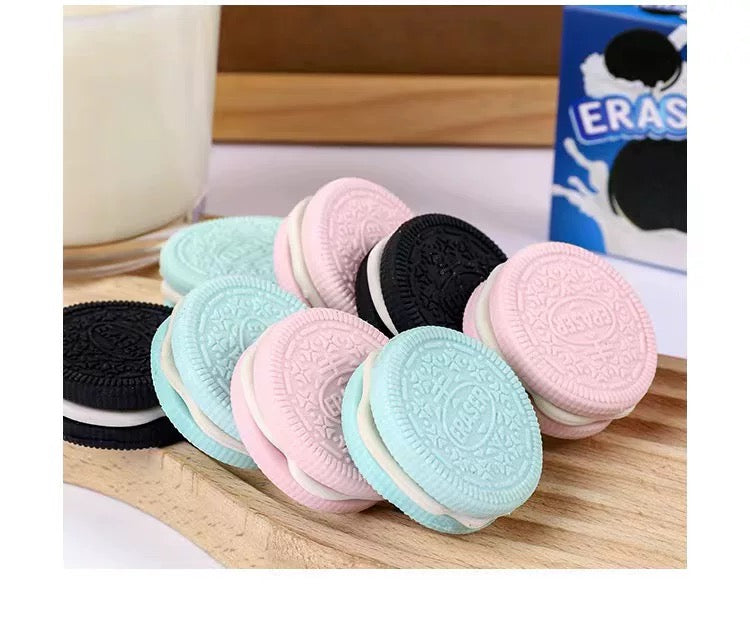 Cream Biscuit Eraser