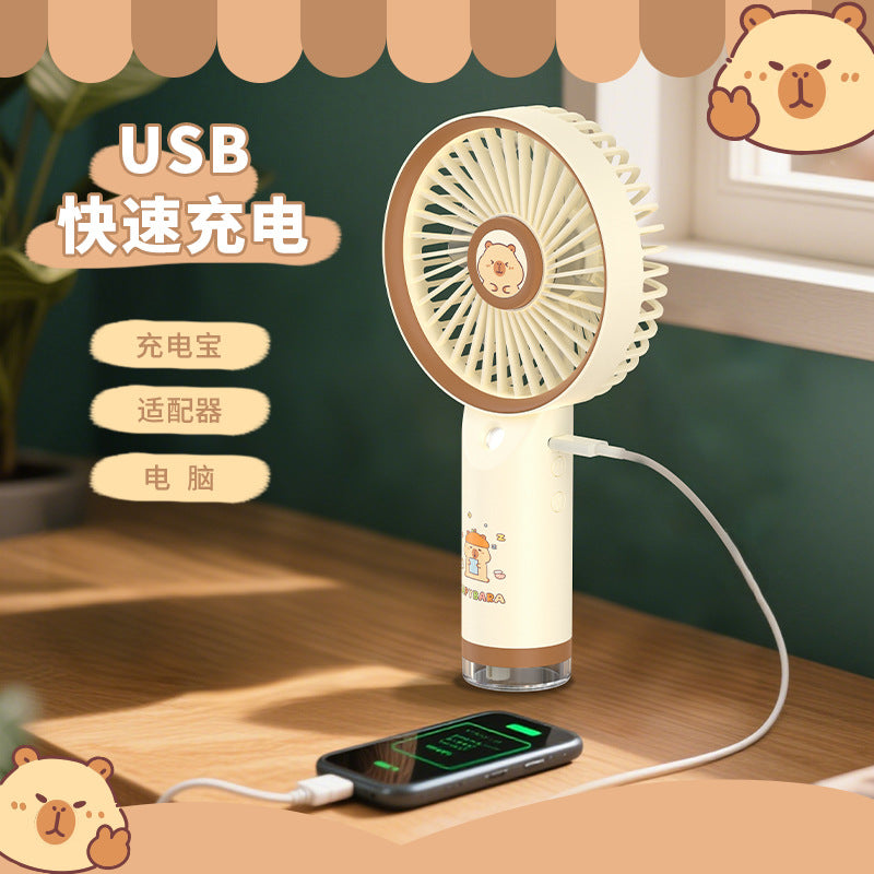 Capybara Misty Air Hand Fan