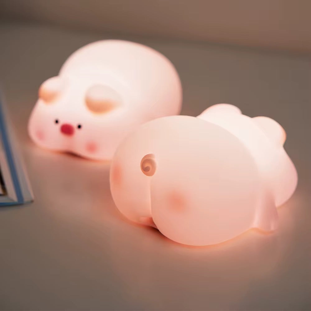 Pig Silicone Lamp