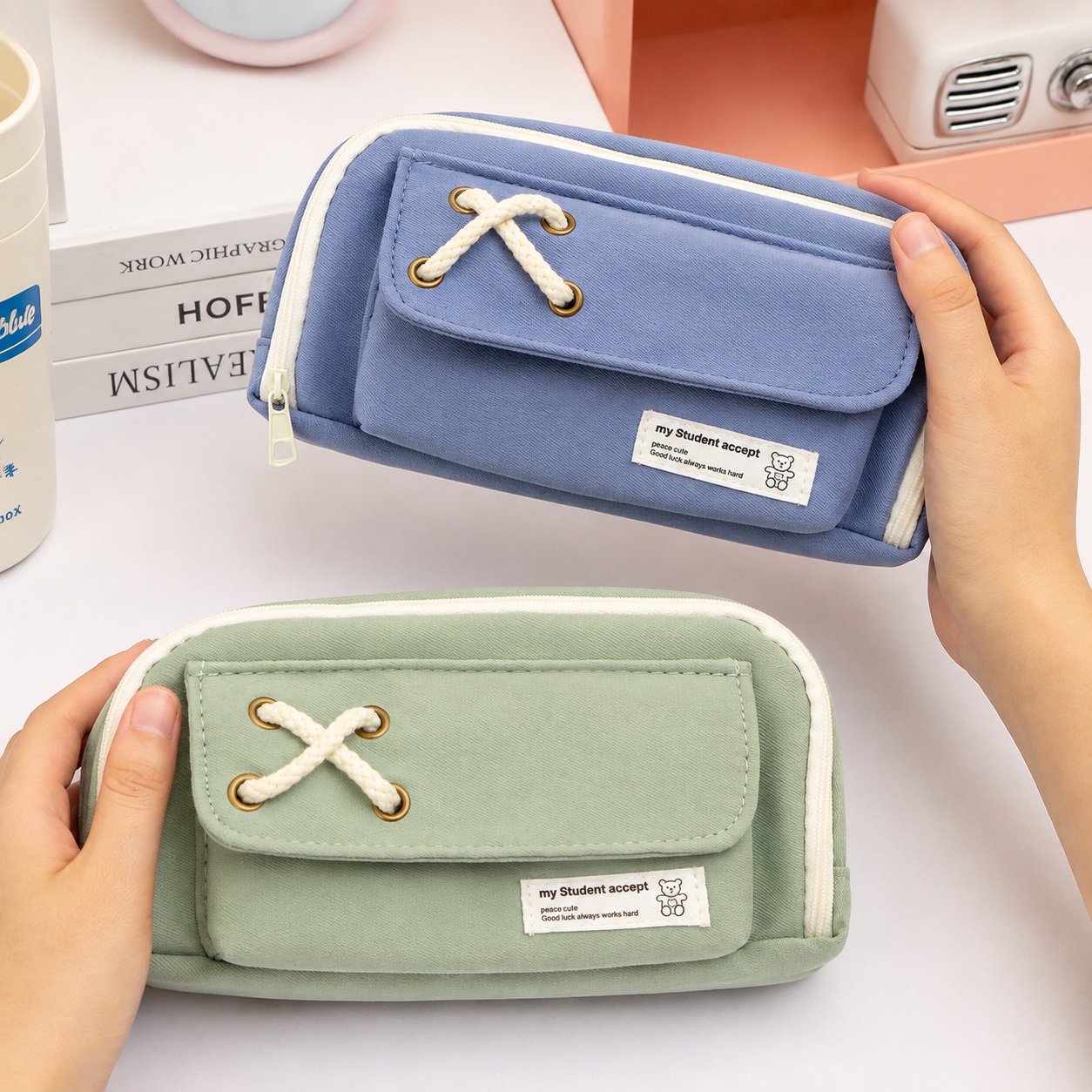 Large Capacity Pencil Case