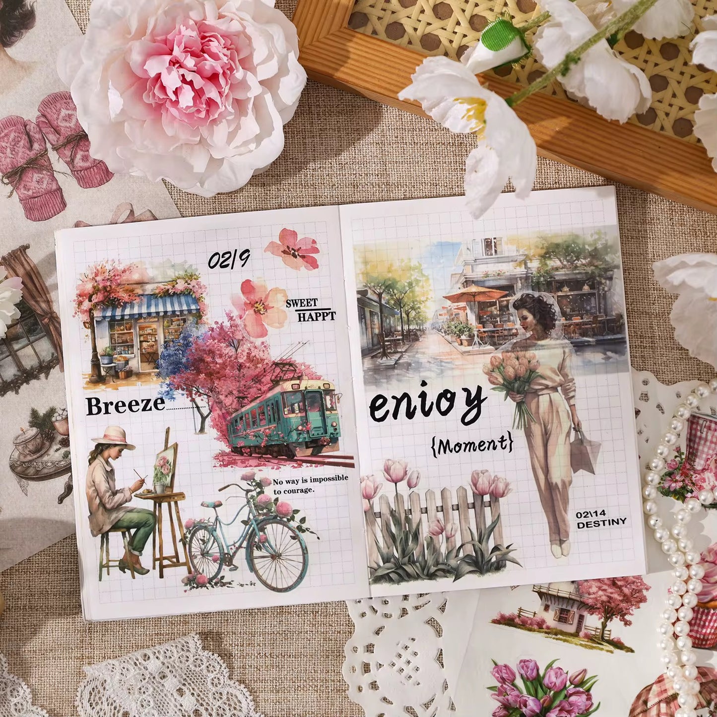 Past Series Sticker Book