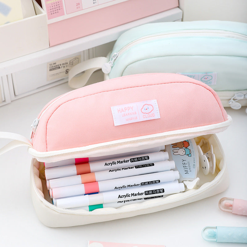 Macaron Large Capacity Pencil Case