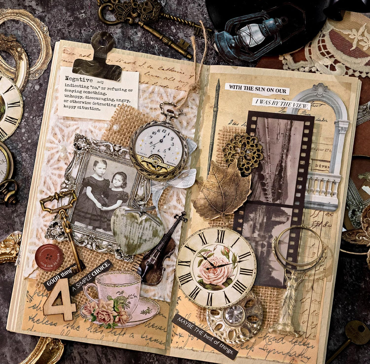 Vintage Deco Stickers