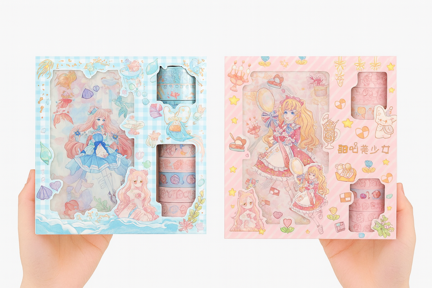 Kawaii Sticker and Washitape Box