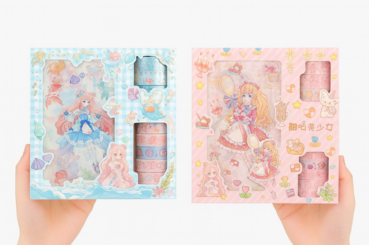 Kawaii Sticker and Washitape Box