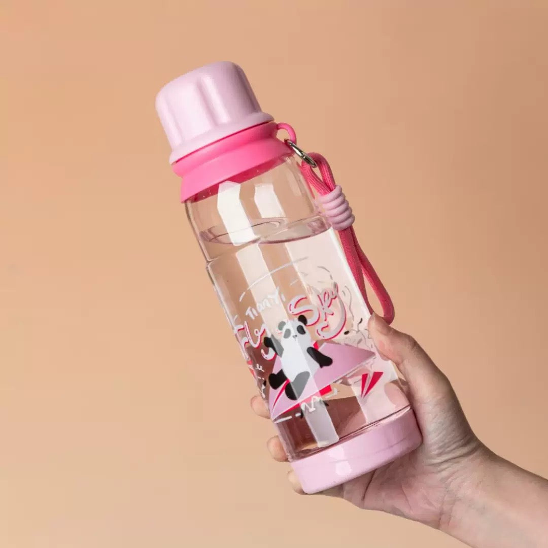 Kawaii Panda Water Bottle