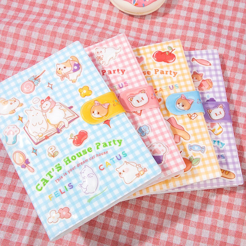 Kawaii Gingham Planner Diary