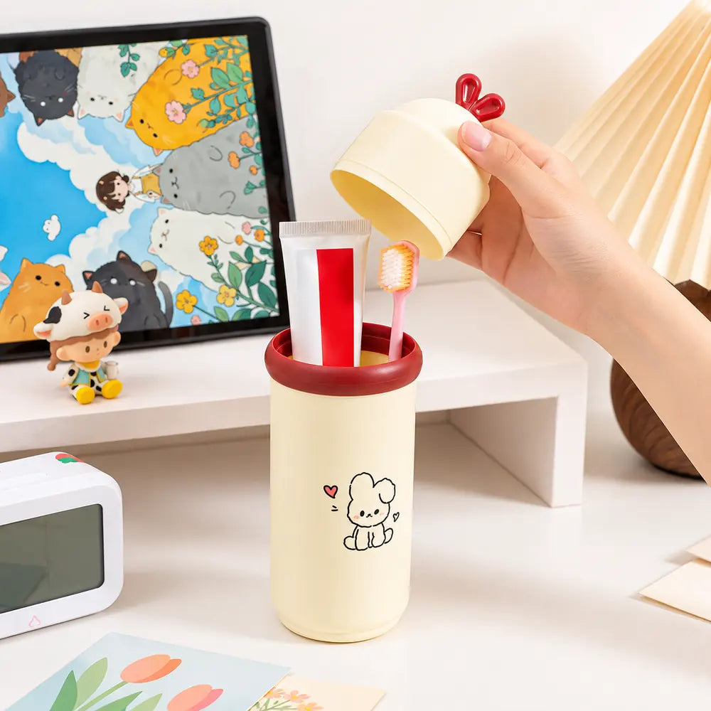 Kawaii Toothbrush Holder