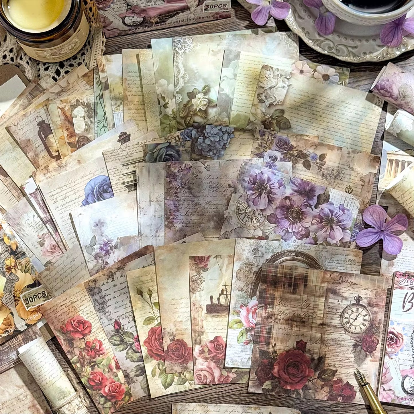 Vintage Mini Paper Book