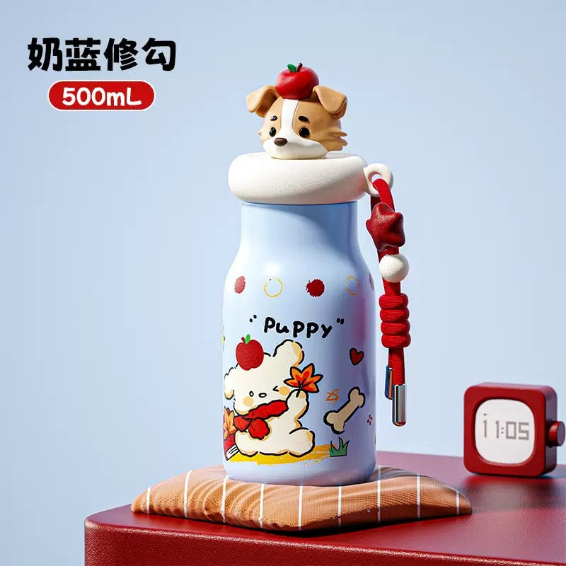 Kawaii Apple Paws Tumbler