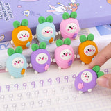 Carrot Eraser 5pcs Set