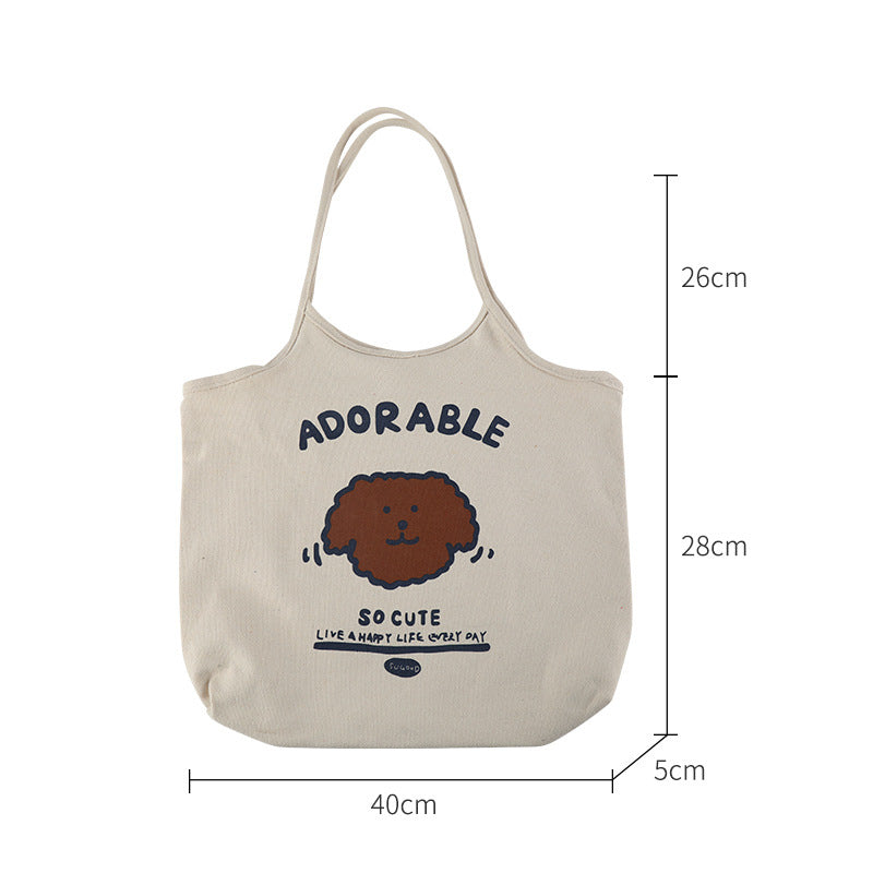 Canvas Tote Bag Adorable