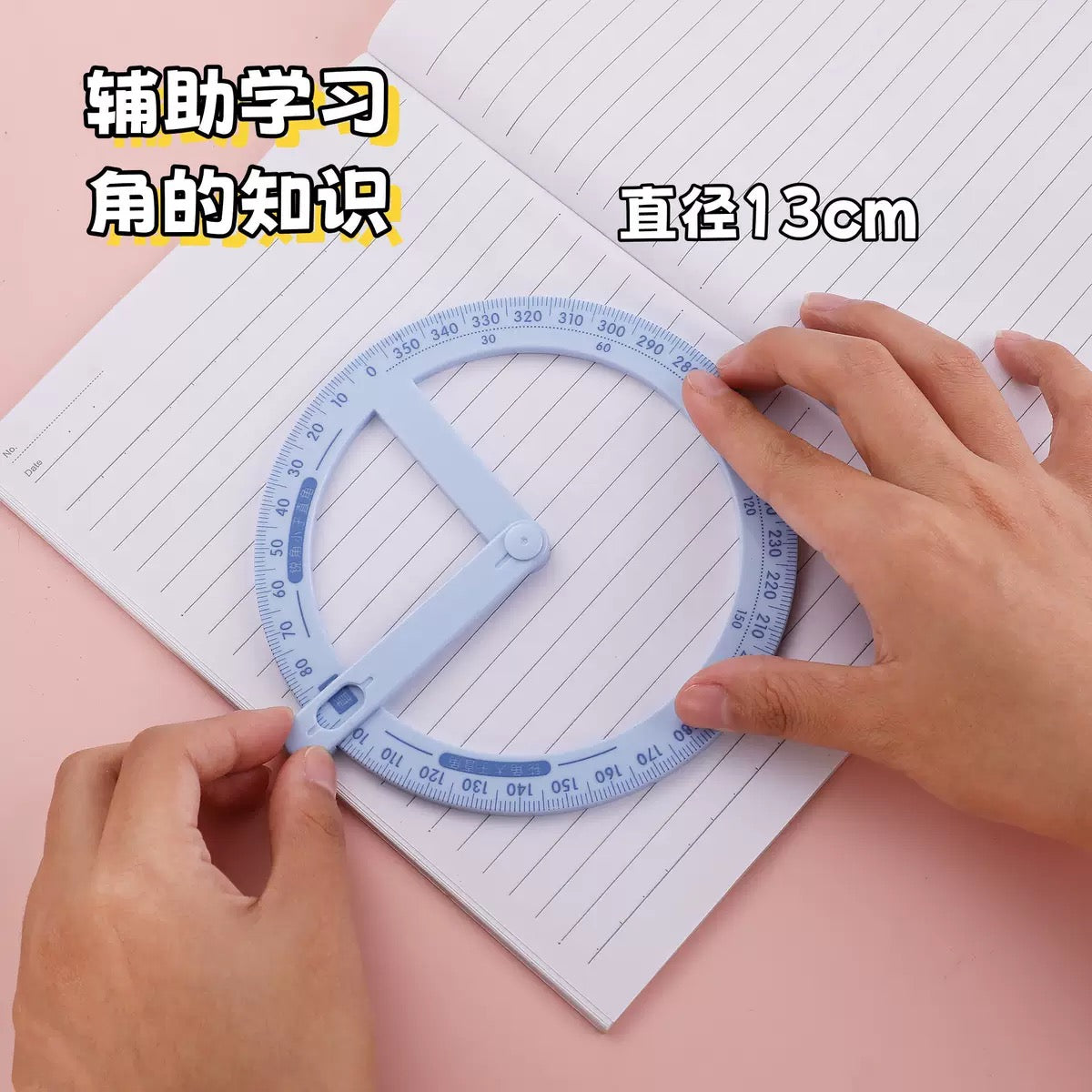 Kawaii Pastel Protractor