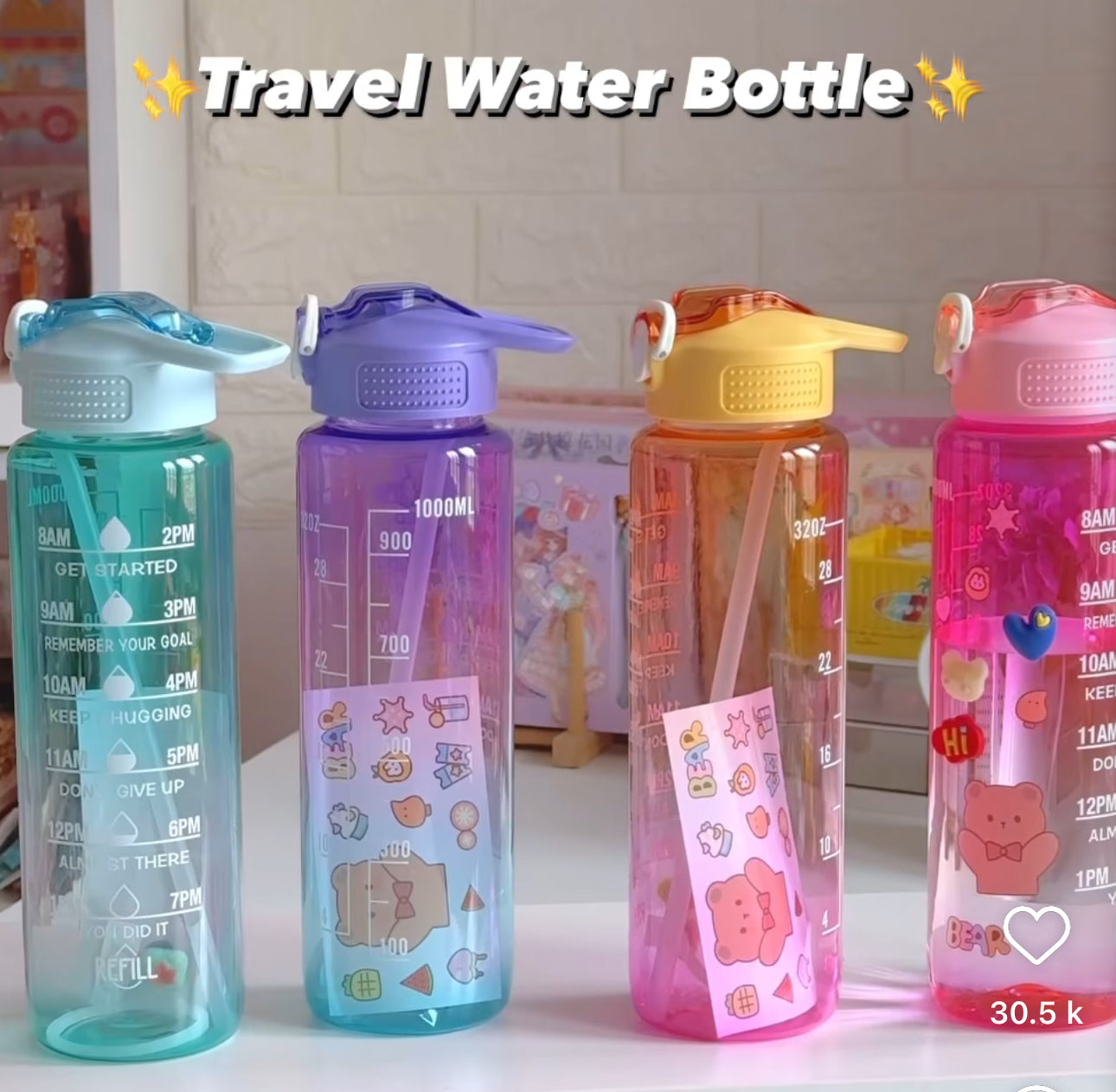 Travel Water Bottle