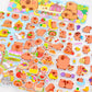 Capybara Puffy Sticker