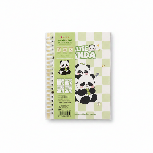 Panda Spiral Notebook
