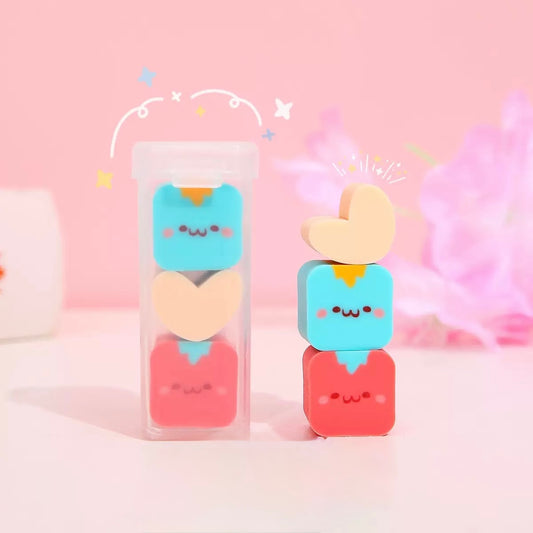 Kawaii Eraser Box